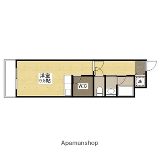 セイデンビル【401号室】の間取り