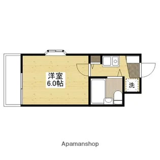 山根ビル柳ヶ丘【3階】の間取り