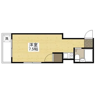 サンズビル【2階】の間取り