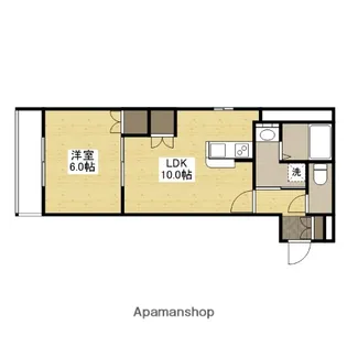 緑井コージーハウス【3階】の間取り