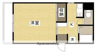 ラクープABE【5階】の間取り