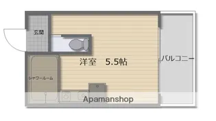 マグノリア堺町【4階】の間取り
