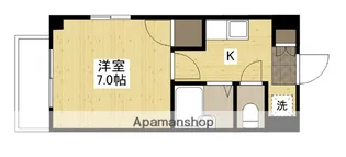 シャローム村岡【2階】の間取り