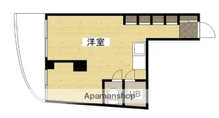 シリンダーハウス【3階】の間取り