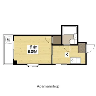 第3野地ビル【3階】の間取り