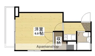 ワイアンドワイ宝町ビル【6階】の間取り