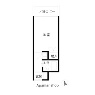 ワイアンドワイ宝町ビル【3階】の間取り