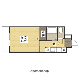 田中興産第11ビル【3階】の間取り