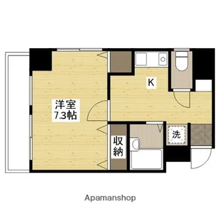 ポートミズキ【7階】の間取り