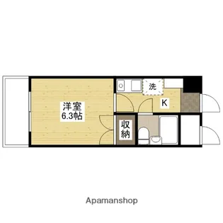 センテニアル横川【2階】の間取り