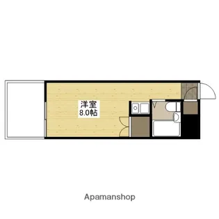 グリーンハイツ庚午【2階】の間取り