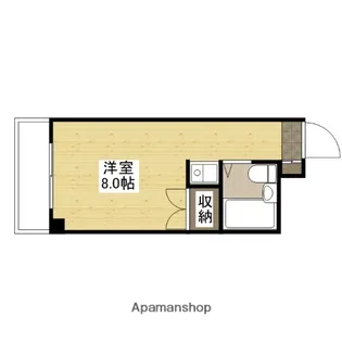 グリーンハイツ庚午【2階】の間取り