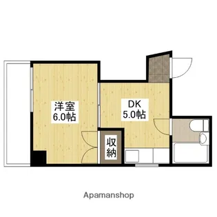 井上ビル【3階】の間取り