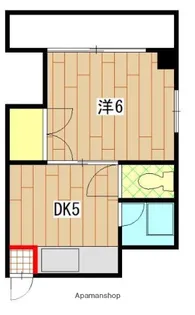 房尾本店楠木ビル【3階】の間取り