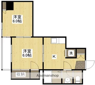 宇品川手ビル【2階】の間取り