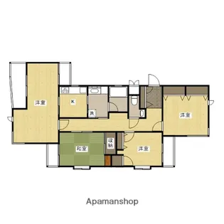 古江東ホームズ【2階】の間取り