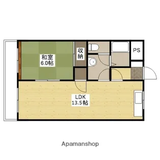 山﨑大芝ビル【5階】の間取り