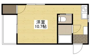 三和ハイツ【1階】の間取り