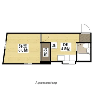 カーサ横川駅前M2【2階】の間取り