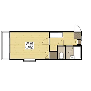 第二大内ビル【3階】の間取り