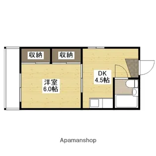 中島ビル【2階】の間取り