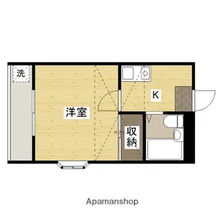 大竹レジデンス【2階】の間取り