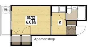 DICEBLDG.中広町(旧 片山ビル)【4階】の間取り
