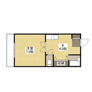 パルコープ五日市【5階】の間取り