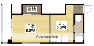第1小河内ビル【4階】の間取り