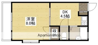 メゾン大通【1階】の間取り