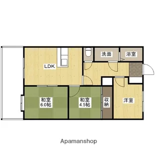 ふぁみーゆ舟入南【9階】の間取り