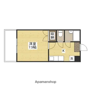 ソレイユ白島【3階】の間取り