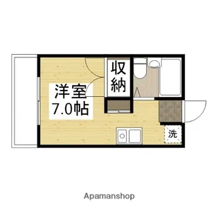 アンシャンテ住吉【2階】の間取り