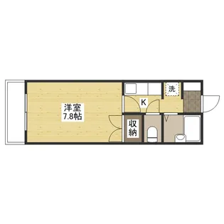 ユースパレス土井【1階】の間取り