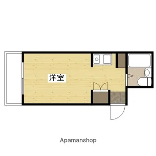 CREEK KAWARAMACHI【6階】の間取り