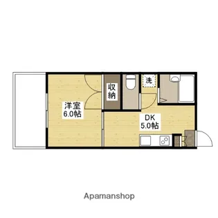 フレグランス藤井【1階】の間取り
