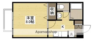 セジュール牛田【1階】の間取り