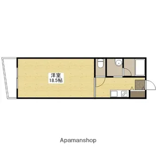 エスペランスモネ【5階】の間取り