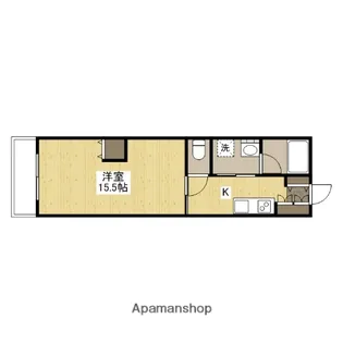 エスペランスモネ【6階】の間取り
