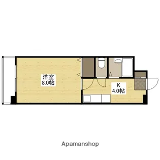 パウルスハイム【5階】の間取り