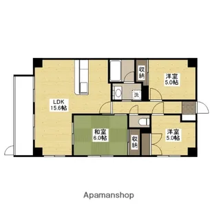 エクシード古江【2階】の間取り