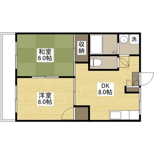 芦屋ビレッジ【5階】の間取り