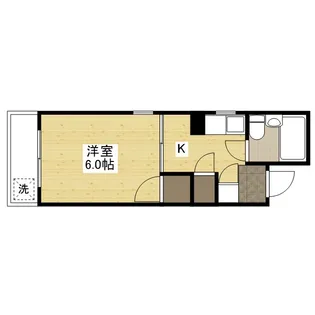 ASSOCIE中広【402号室】の間取り
