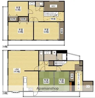 大和トラスト第5中山ビル【5階】の間取り