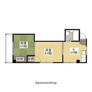 沖ビル【2階】の間取り