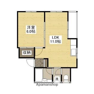 チェルシービュー大町【2階】の間取り
