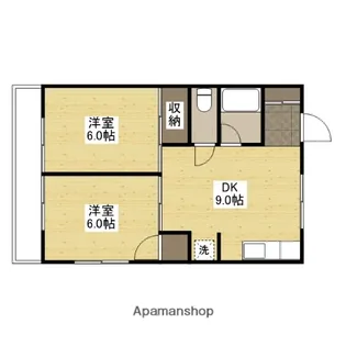 エイシンビルⅠ【3階】の間取り