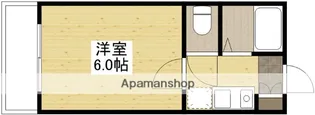 駅前Kビル【2階】の間取り