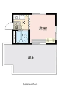 メゾン南観音【4階】の間取り