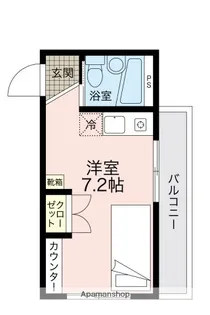 ライフプラス南観音2 (旧 メゾン南観音)【2階】の間取り
